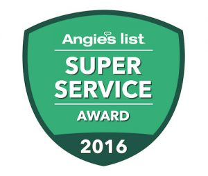 Angies List Super Service Award 2016