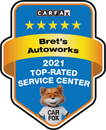 CARFAX 2021 Top-Rated Service Center